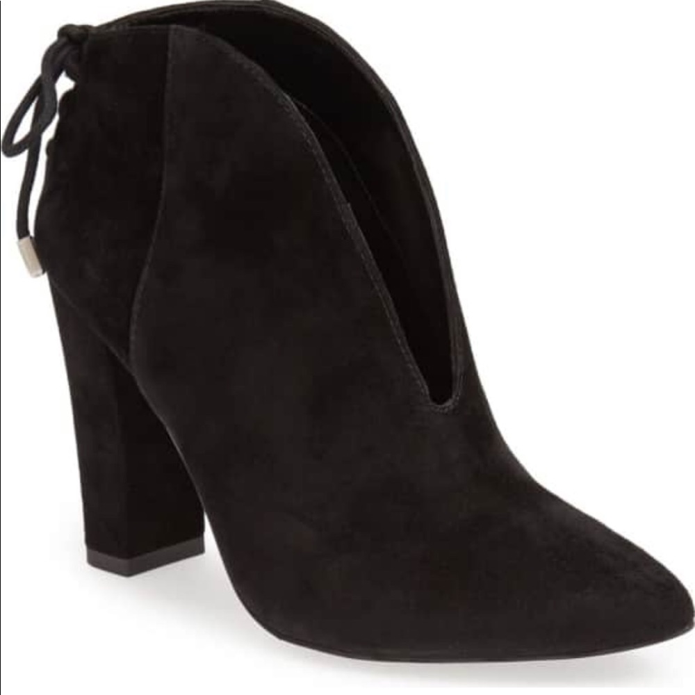 Vince Camuto Andorra Black Suede Booties
